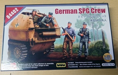 Figurenset German SPG Crew in 1/35 von HobbyBoss