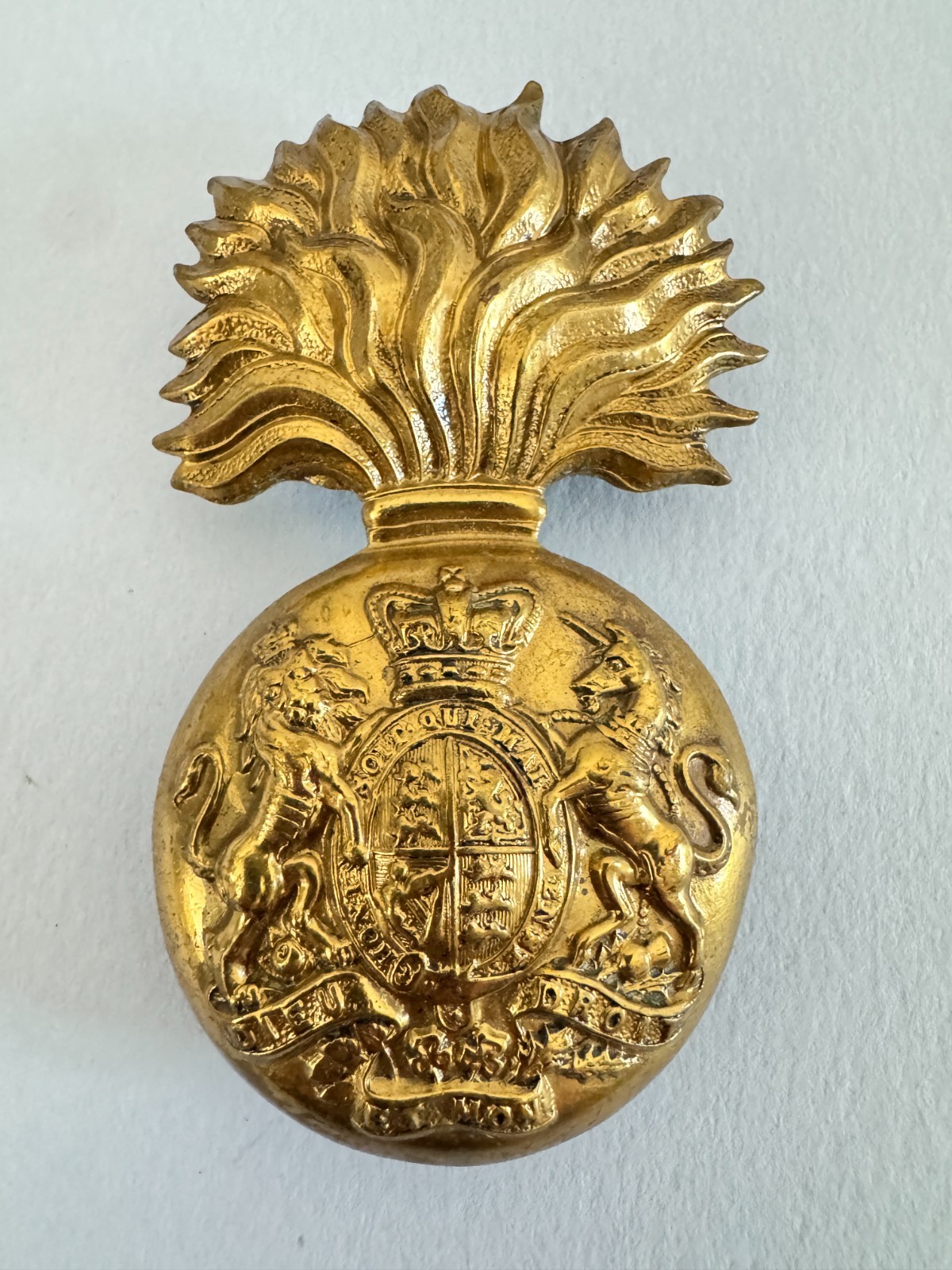 British Army Royal Scots Fusiliers Victorian Glengarry Cap Badge