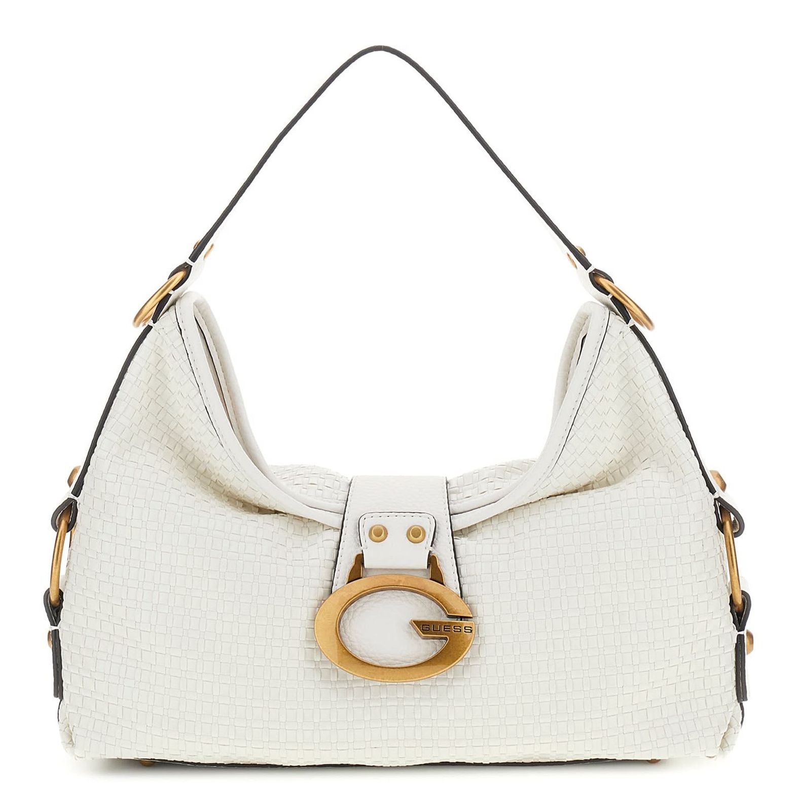 GUESS shoulder bag Camden Shoulder Bag White