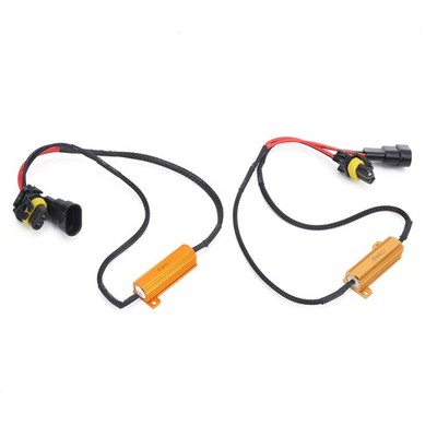 9005 LED Load Resistor Decoder 50W 6 Conversion Kit For Car Headlight Fog Light
