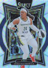 2025 Panini Select WNBA #4 Arike Ogunbowale Silver Prizms