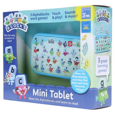 Alphablocks Mini Tablet Spielzeug: Die unterhaltsame Art zu lesen - Alter 3+ - Spielzeug