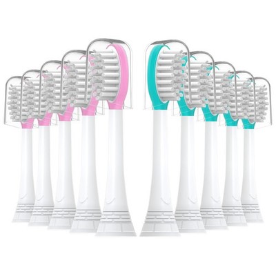 CILGEWH Kids Replacement 10 Count (Pack of 1), Over 7 Years Old-5pink+5blue
