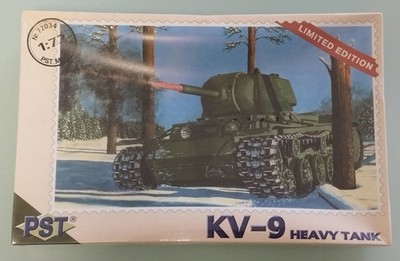 PST 72034 - Soviet heavy tank KV-9, 1:72, Bausatz OVP, Limited Edition