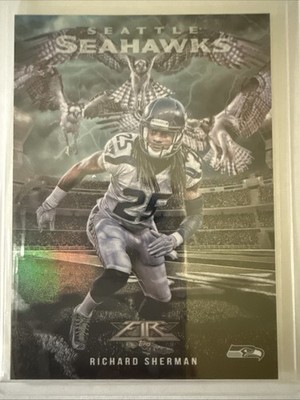 2015 Topps Fire - Into the Wild Richard Sherman #ITW-RS