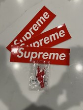 New Supreme Parachute Toy Paratrooper Mini Army Man Red Box Logo Sticker FW19