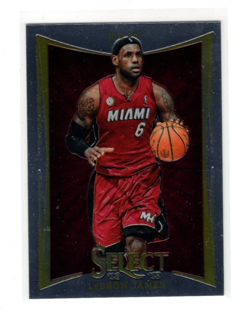 2012-13 Panini Select Lebron James #66