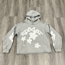 Sp5der Beluga Hoodie Heather Grey Pre-owned S...
