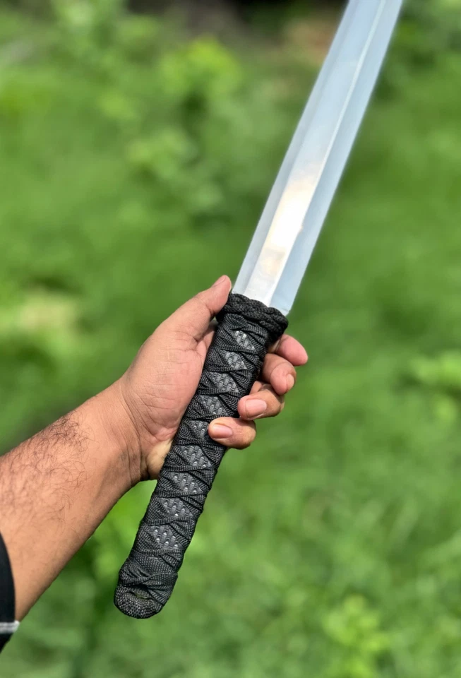 UBR PERSONALIZADO HECHO A MANO D2 HERRAMIENTA ACERO JAPONÉS SAMURAI TANTO ESPADA CON FUNDA Foto 4 de 4