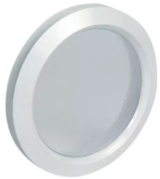 Hublot PVC rond blanc NICOLL 307mm étanche et résistant aux UV pour regard