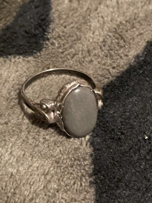 Ring Größe 8 Sterlingsilber Achat 