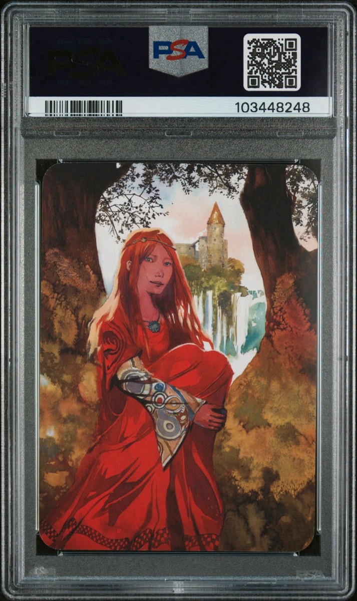 PSA 10 VIVIEN THE ENCHANTRESS Unique FOIL Arthurian Legends