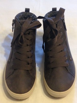 ECCO  SOFT  7  TRED  GTX  MID  SNEAKERS - SHALE  BROWN - SIZE  39 / US  8-8.5