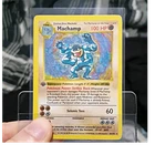 1999 Pokemon Base Set Machamp 1st Edition shadowless Holo Rare 8/102