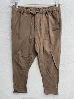 Coalatree Trailhead Technical Pants Brown Ripstop Hiking Trousers Mens Large