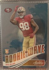 2025 Panini Absolute Rookie Wave (Mykel Williams San Francisco 49ers)