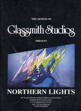 THE ARTIST OF GLASSMITH STUDIOS PRESENT NORTHERN LIGHTS *Excellent Condition*