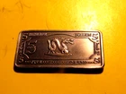 5 Gram .999 Stamped Fine Tibetan Silver
