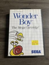 Wonder Boy SEGA Master System Complete With Manual