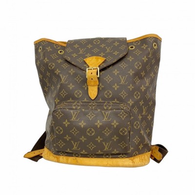 Louis Vuitton Monogram Montsouris GM Backpack/Daypack M51135 Brown... GZl1isla