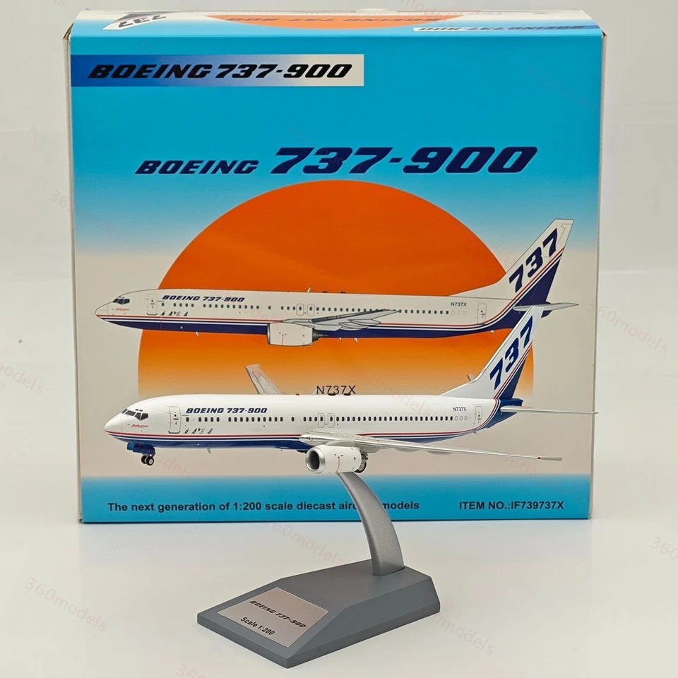 1:200 Boeing 737-900 'House Color' / N737X / IF739737X / INFLIGHT 200/WITH STAND - Photo 2/4