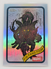 2025 Topps Chrome Marvel - Refractor #53 - FIN FANG FOOM
