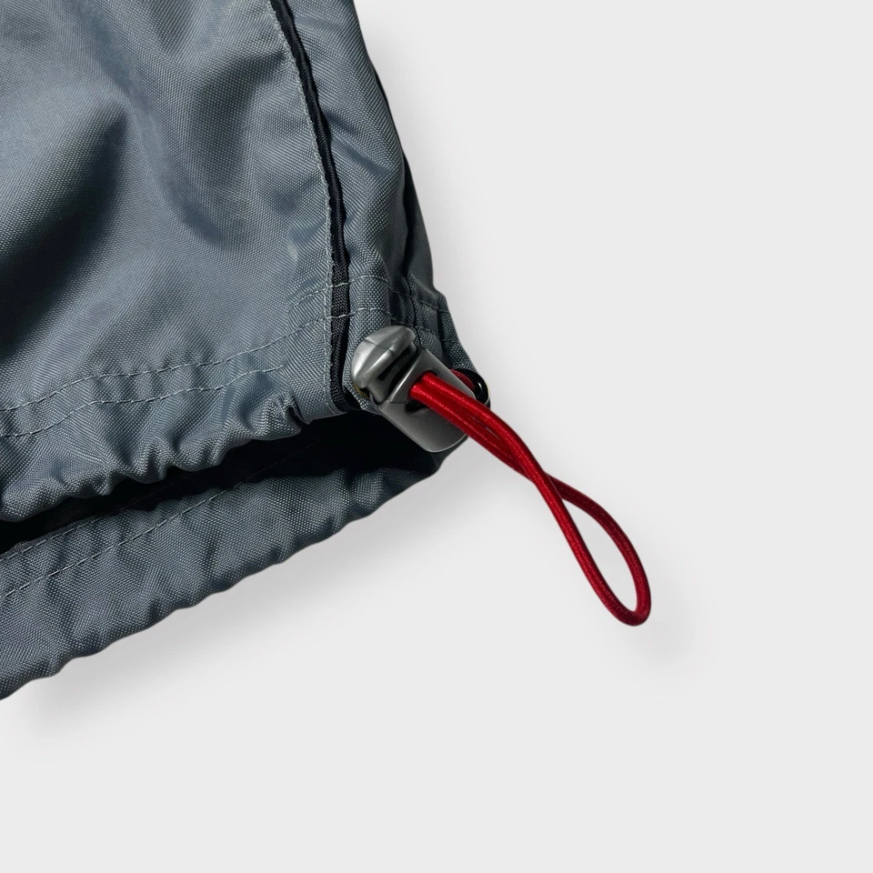 Vtg Y2K Nike Windbreaker Jacket, 1/4 Zip Anorak, ACG, Hidden Hood, Side Zip XL - Image 4 of 4