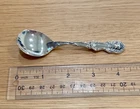 Lion by Frank Smith/Wallace Silversmiths: Sterling Silver Chocolate Spoon 4-7/8"