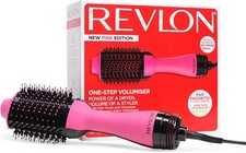 Revlon Salon One-Step Hair Dryer and Volumiser - Pink Edition