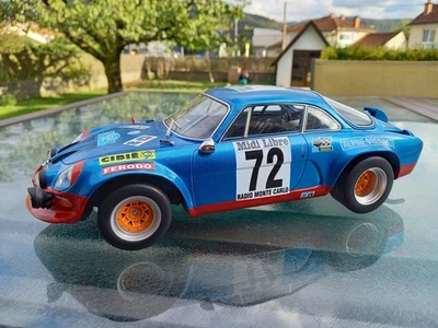 Alpine Renault A110 échelle 1/12 Base Otto Models Critérium des Cévennes 1971 - Photo 1/4