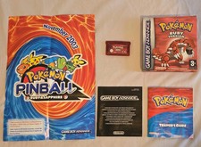 Game Boy Advance Pok mon Ruby Version Complete With Box and Inserts