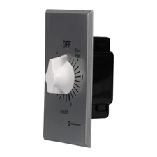 INTERMATIC FF5M Spring-Wound Timer, Silver, 277V AC 6X545