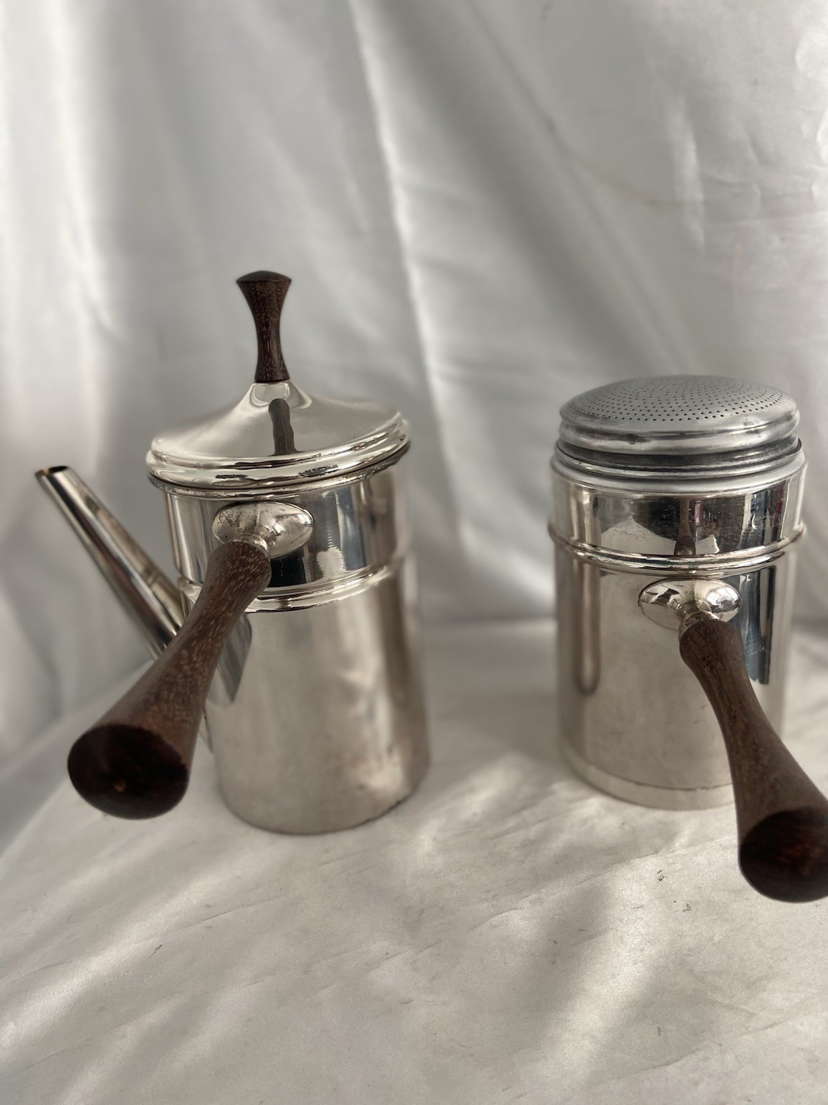 Stainless Steel Neapolitan Coffee Maker with Spout, 6 Cup