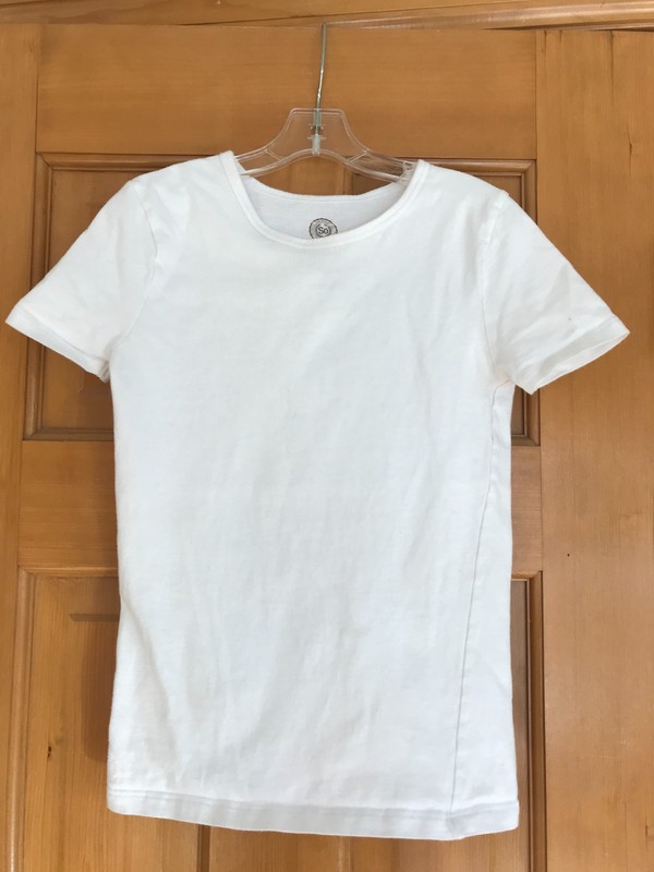 EUC Girls' Size 10 So 100% Cotton White T-Shirt