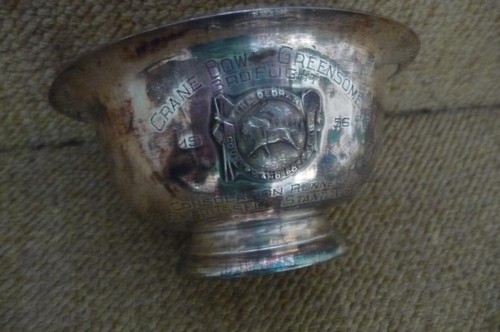 DEDHAM Country Polo Club Crane Bowl Greensome Trophy Russell Priddy 1956