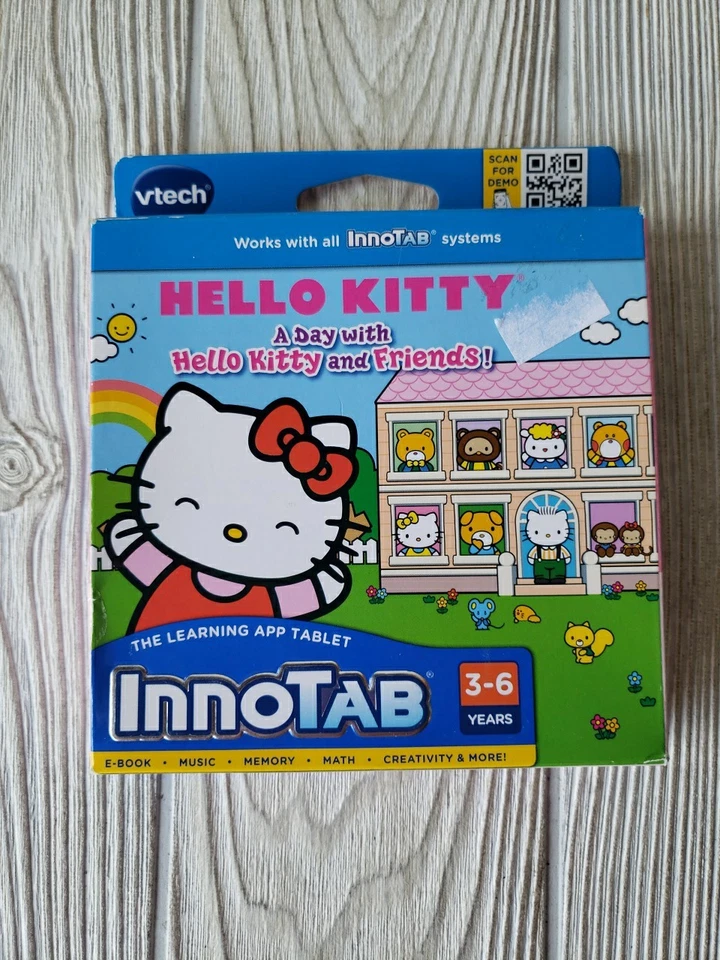 2 InnoTab Learning Games Vtech Hello Kitty & Dora and Friends Ages 3-6y Pre-K-K - Image 4 of 4