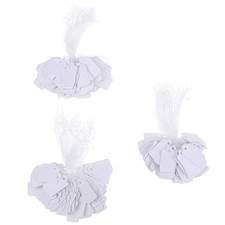 300x Label Tie String Strung Ticket Jewelry Merchandise Display Price Tags..t2