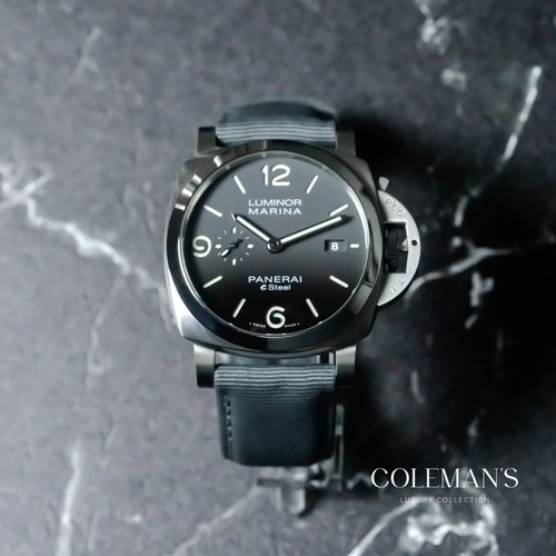 Panerai Luminor 1950 Black Dial Marina PAM1358 44mm Full Complete Set Warranty