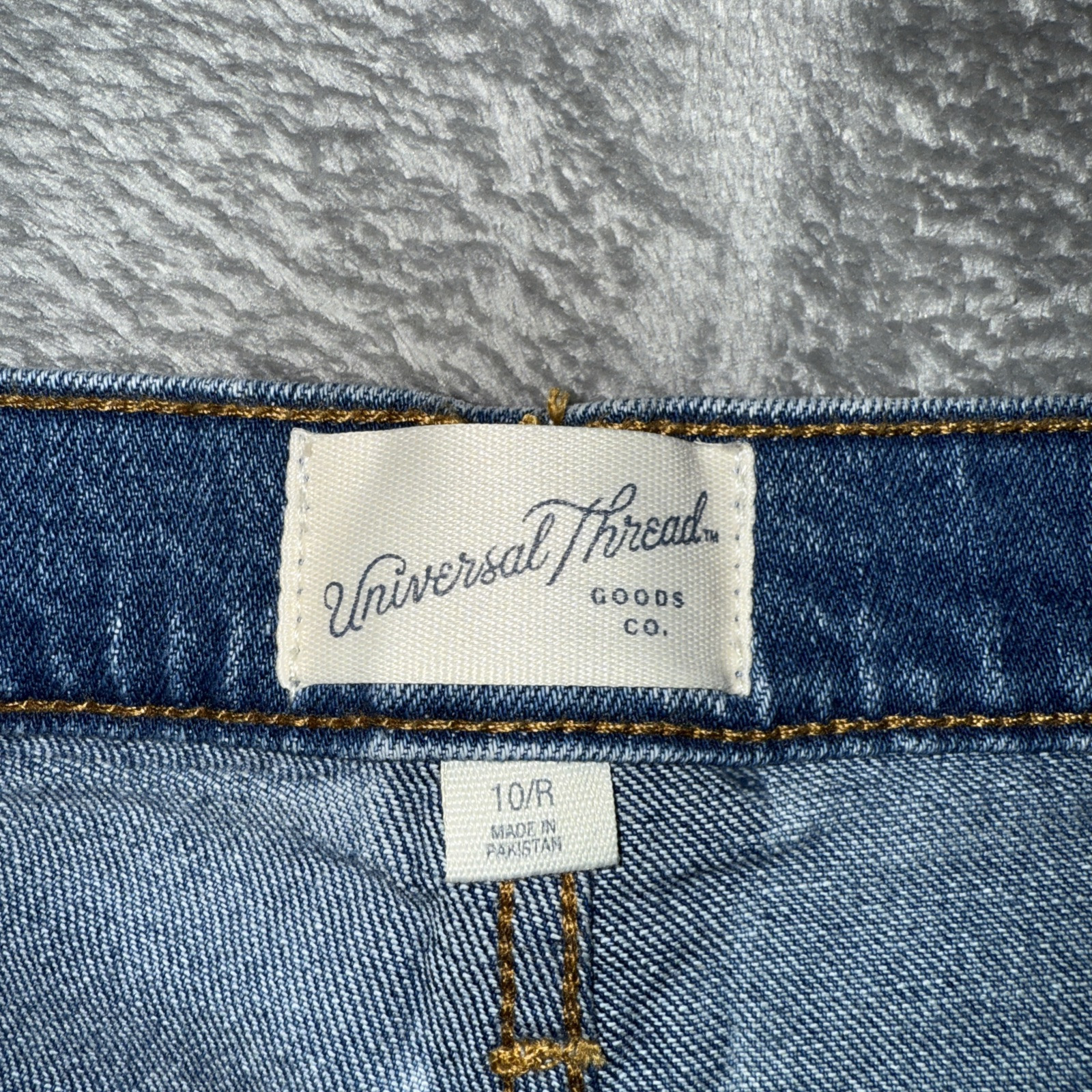 Universal Thread Women's Size 8 Button Fly High R… - image 10