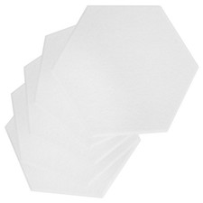 5 Pezzi Materiale Fonoassorbente Pannello Assorbimento Acustico
