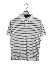 POLO RALPH LAUREN          Custom Slim Fit Stretch Mesh Polo Shirt whi