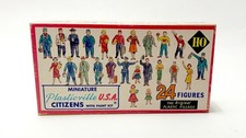 Plasticville USA 2606 100 HO Citizens / Figures C10 MINT NOS OB