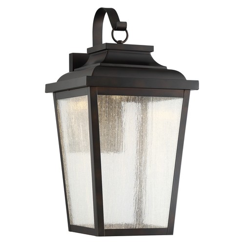 Minka Lavery Great Outdoors Irvington Manor LED XL Bronze Outdoor Wall Mount