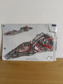 LEGO Star Wars Venator-Class Republic Attack Cruiser 8039 In 2009 Comp Japan
