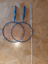 zwei Tennis Badminton Federball Schläger