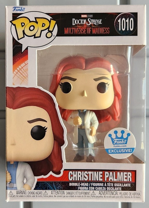 Funko POP! Doctor Strange Multiverse of Madness CHRISTINE PALMER #1010 Exclusive
