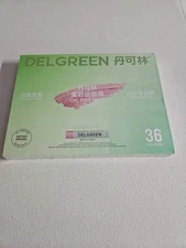 Delgreen Artist Grade Oil Pastels (Extra soft)-36 Colours-11x70mm