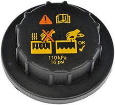 Engine Coolant Reservoir Cap Direct Replacement for Certain Vehicles