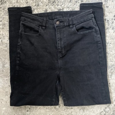 American Eagle Women s Sz 10s Distressed Stretch Curvy High Rise Jeans