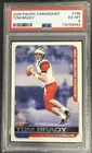 2000 Pacific Paramount - Tom Brady #138 (RC) PSA 6